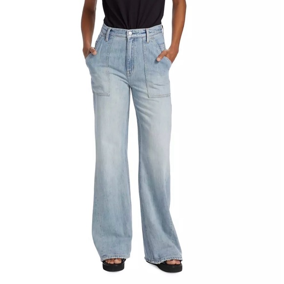 pistola Denim - Pistola‎ Utility Ruby High-Rise Wide Palazzo Jeans Size 32 (10-12) Wide Leg